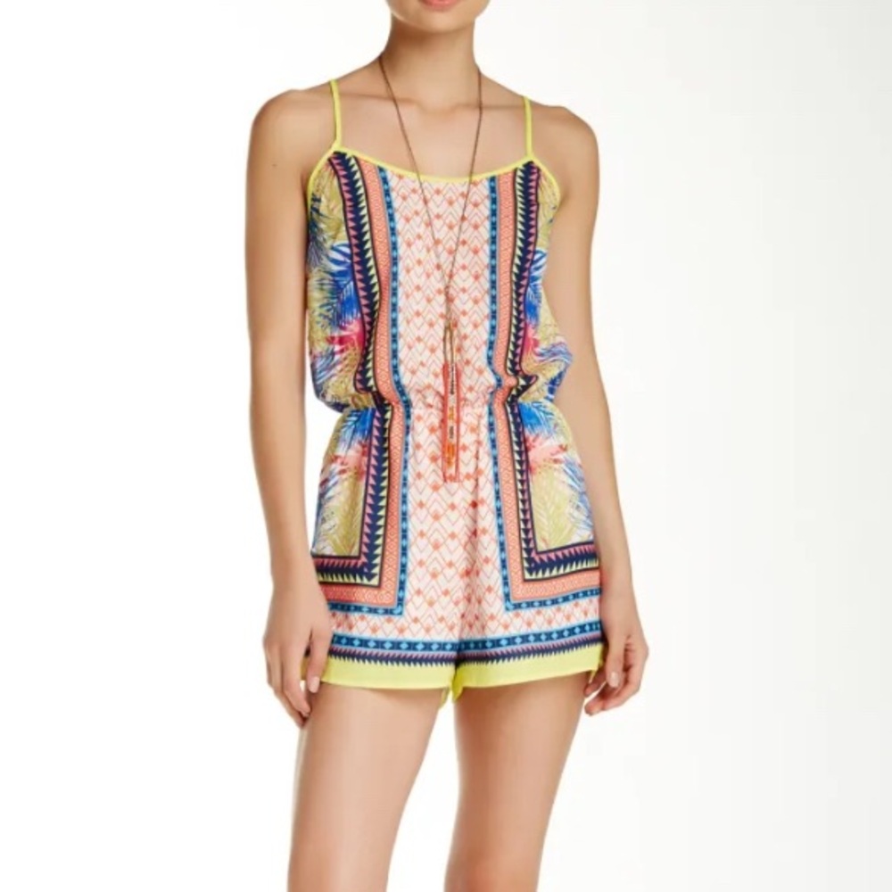 Jealous Tomato Tropical Print Dress